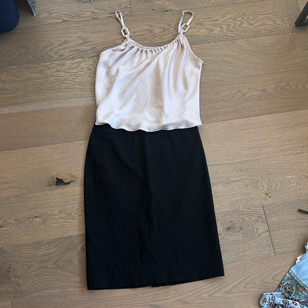 BR black pencil skirt